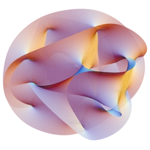 Uma fatia 3-dimensional da variedade de Calabi-Yau